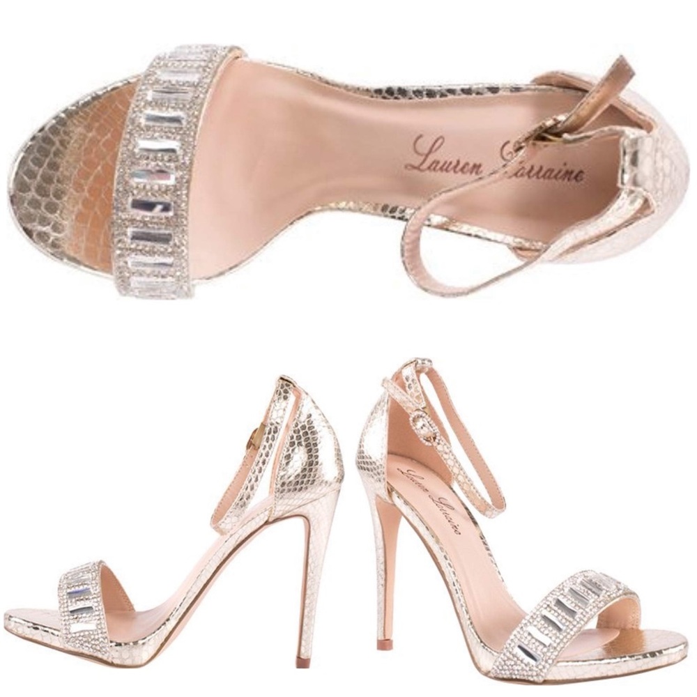 Lauren Lorraine gold Ari heel